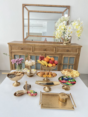 سرویس پذیرایی طرح چرم طلایی